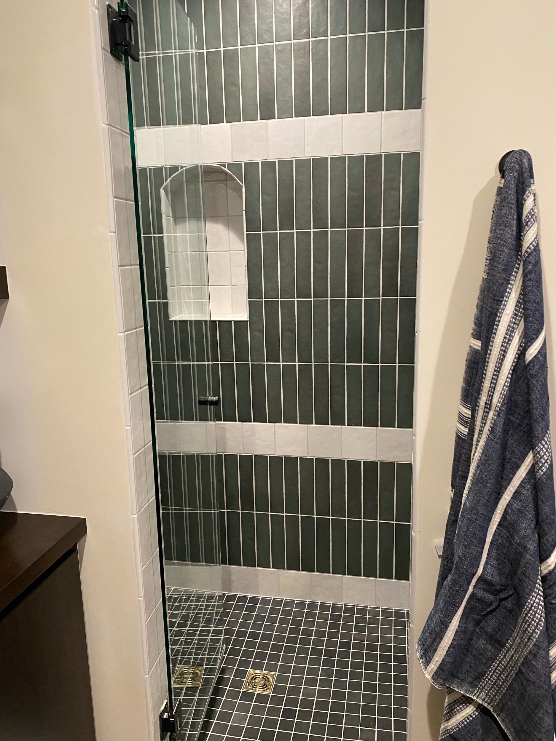 Tile Shower and Bathroom - Utah Home