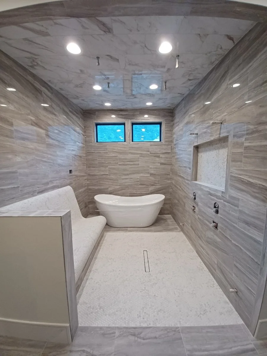 Tile Bathroom - Utah Home