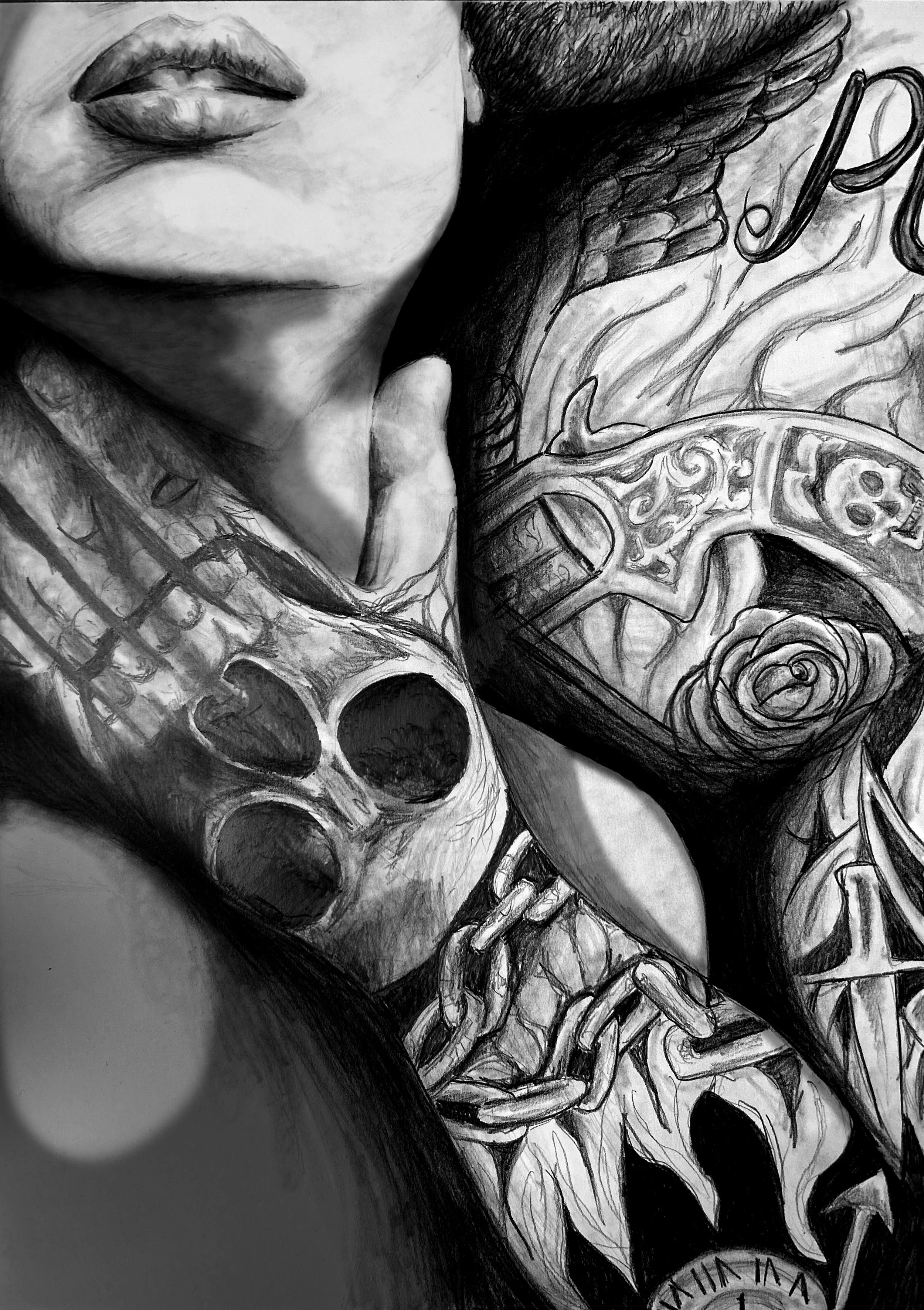 Sniper's Ghost by Ciana Wynter Dark Romance Books Art