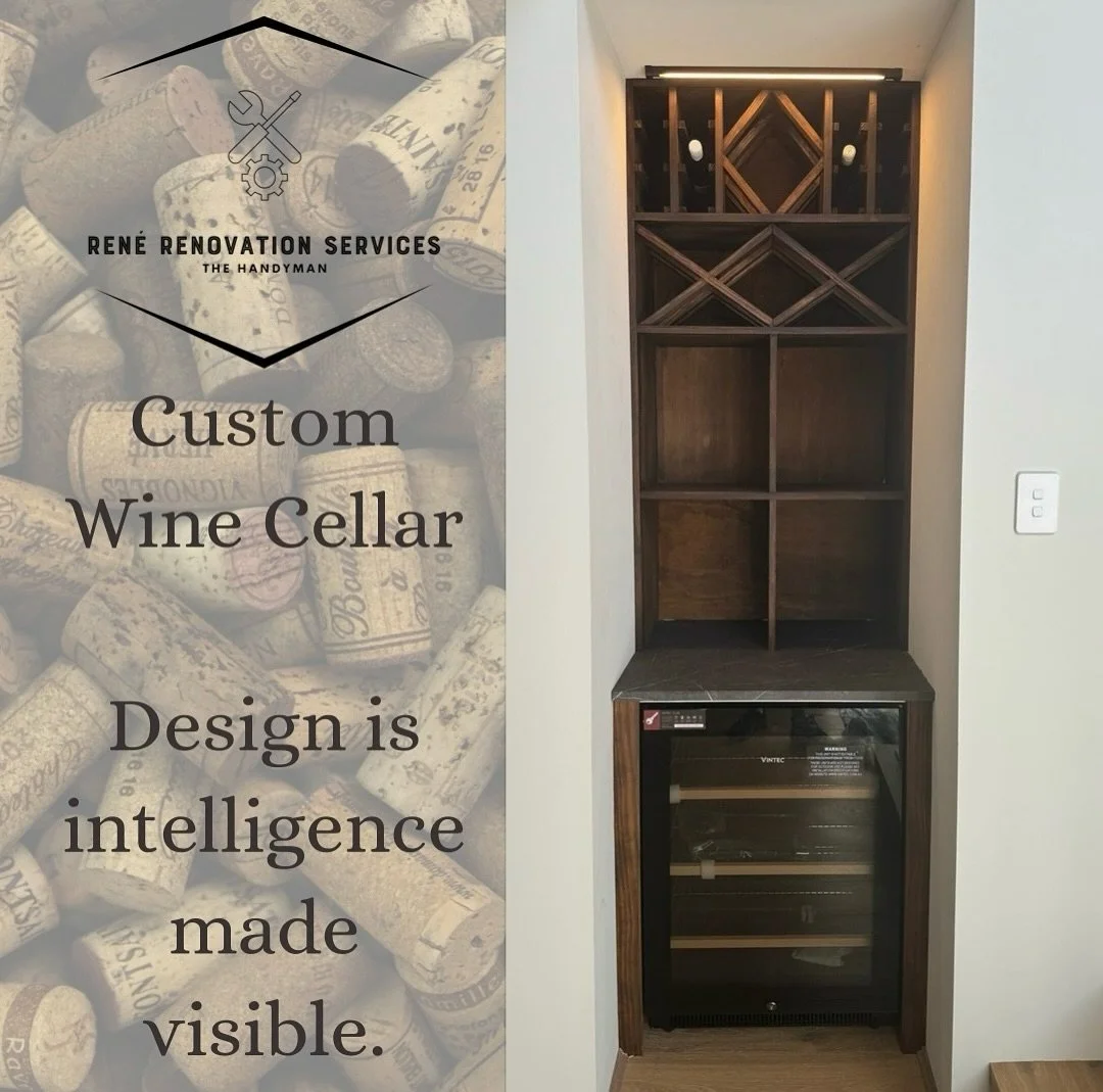 🍷 Elevate Your Home with a Custom Wine Cellar 🍷

Indulge in luxury with this beautifully crafted, custom-built wine cellar. Designed to seamlessly blend style and functionality, this stunning piece features:

✨ Elegant woodwork for a sophisticated 