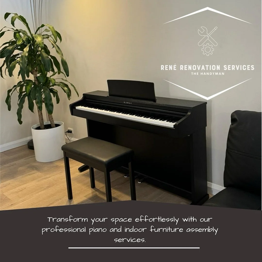 Whether you&rsquo;ve purchased a brand-new piano that needs careful setup or other indoor furniture that requires precision, we&rsquo;ve got you covered. Our team of skilled technicians ensures every piece is assembled perfectly, taking the stress ou