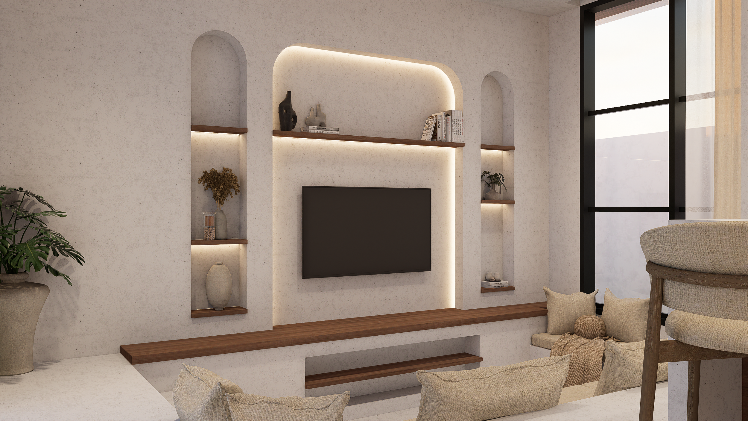 Sunken Living Room