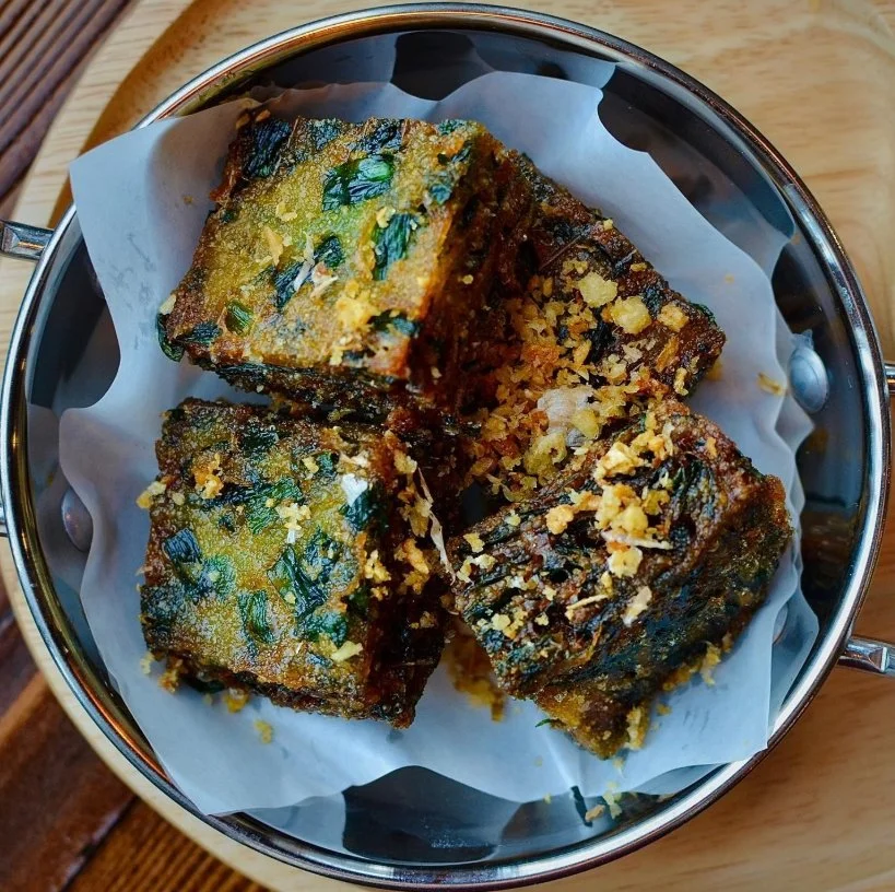 Kin Thai Eatery Gui Chai or chive cake