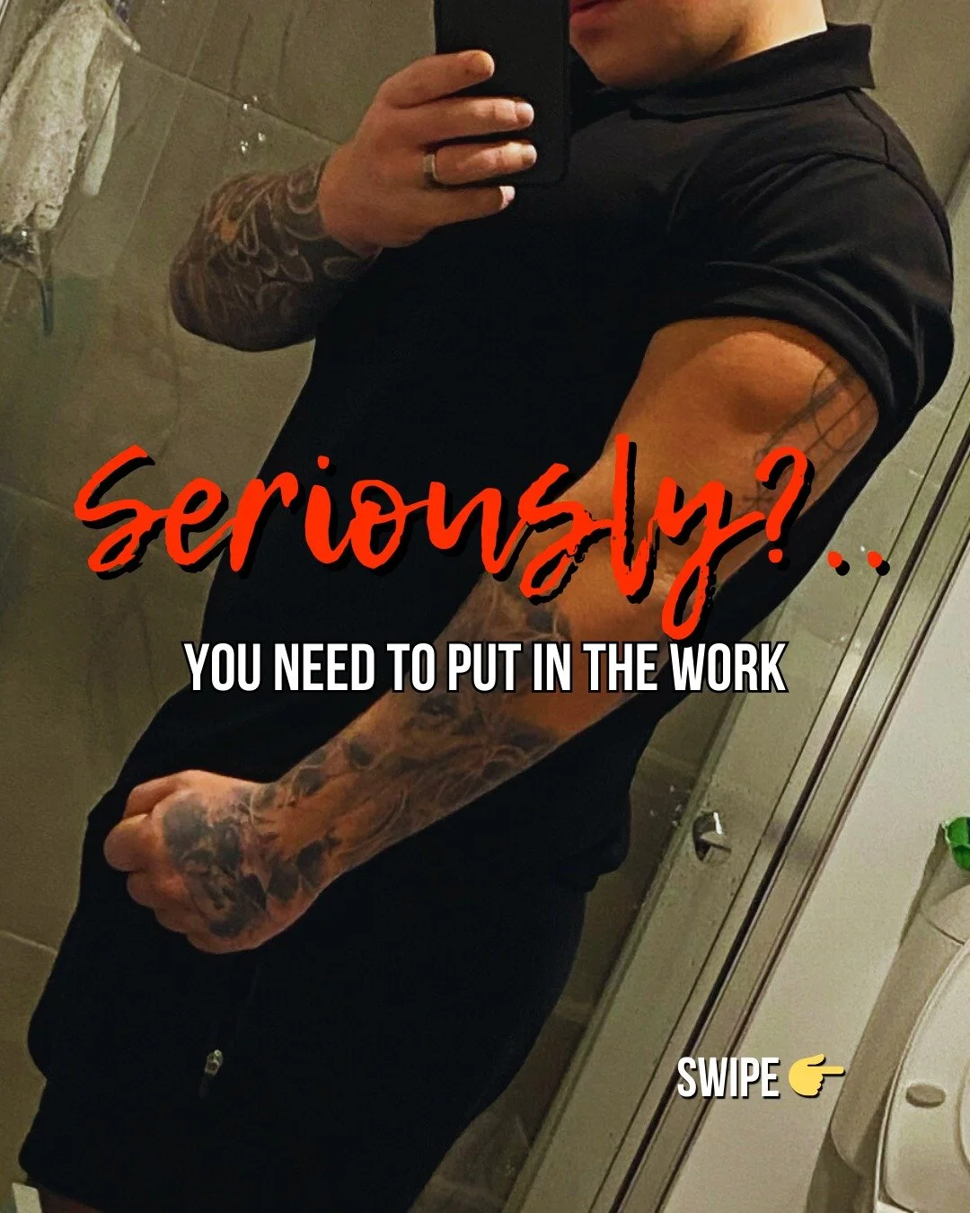Most people want the results without the sacrifice.
But here’s the truth: you can’t keep doing the same shit you have been and expect change.
Short-term restriction creates long-term freedom.
Change your habits → keep your results.