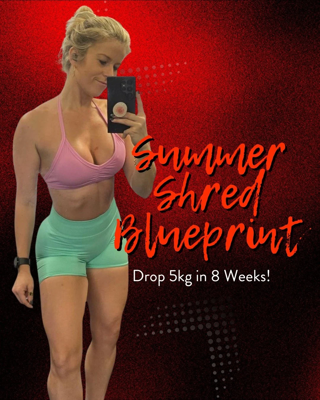 🔥 Dropping Soon 🔥
Sick of chasing the same 5kg every summer?
This isn’t another cookie-cutter shred or starvation plan.
The Summer Shred Blueprint is coming — 8 weeks, 5kg down, no fluff.
Training. Food. Tracking.
Simple. Structured.