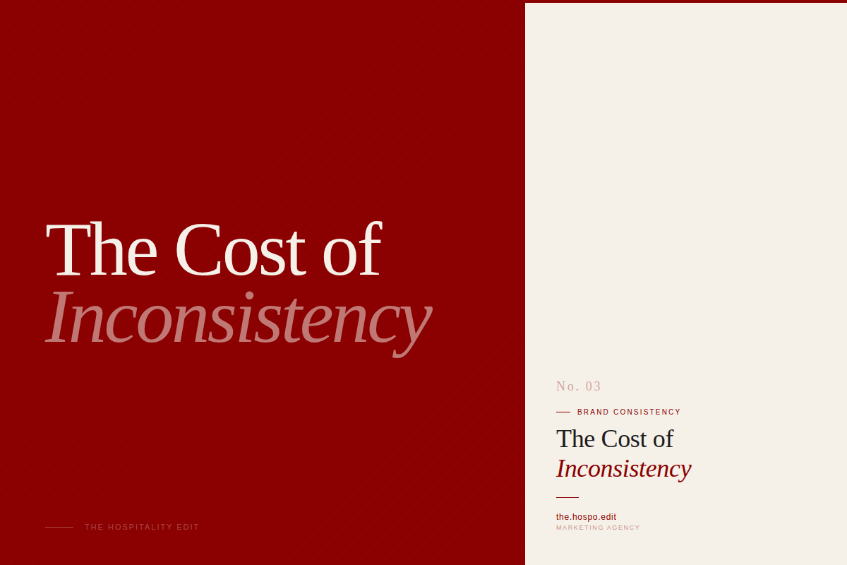 The Cost of Inconsistency: What Happens When Your Branding Doesn’t Match Your Service