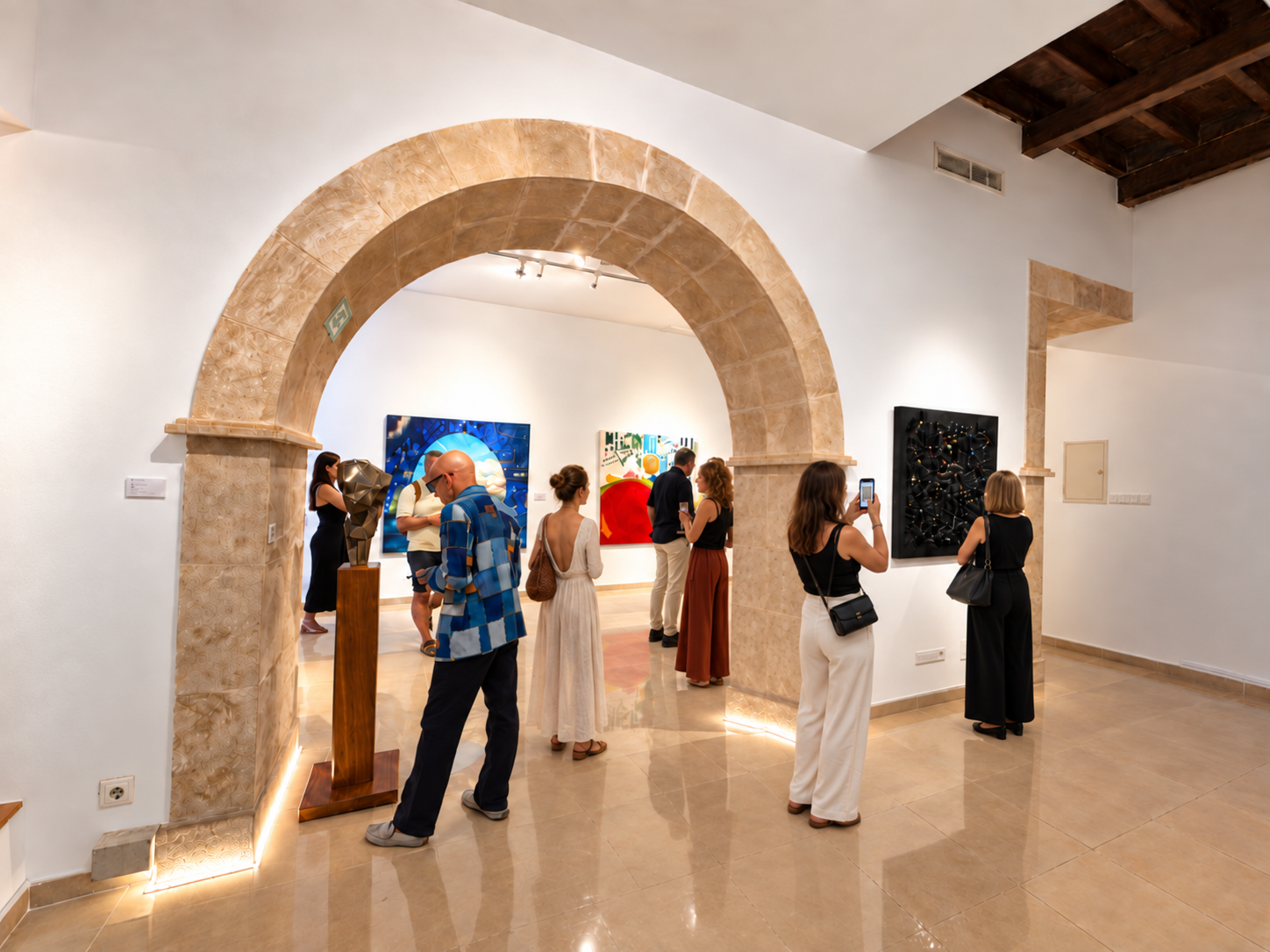 Nit de l'Art 2026 - Inside Anomalie - visitors (Copy)