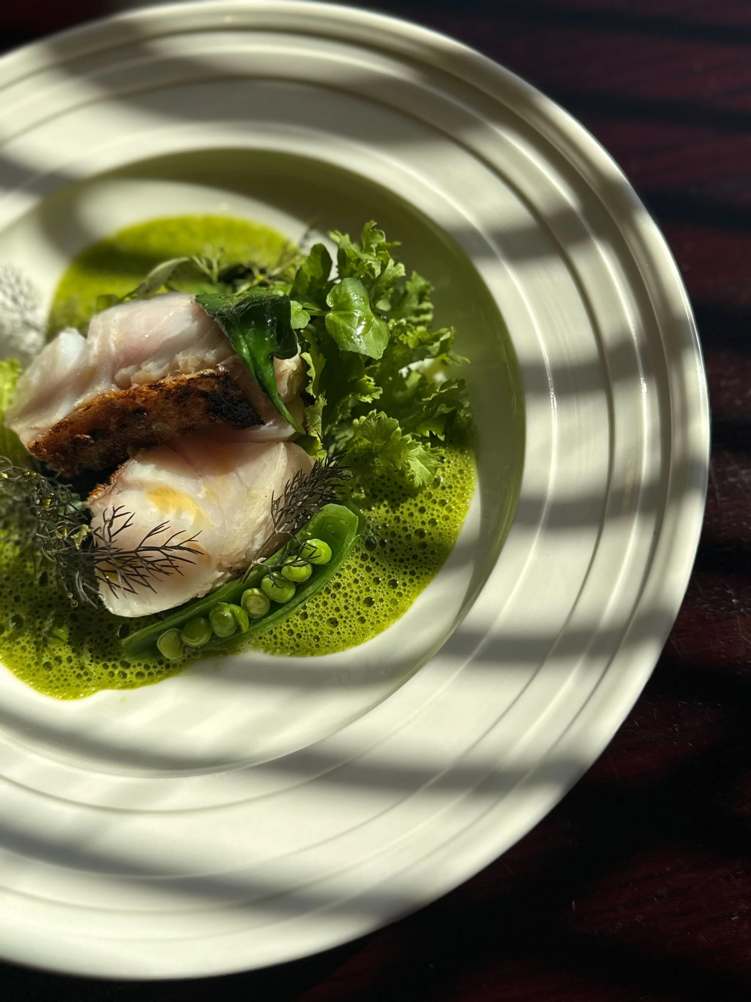 Light seasonal dish at a Nashville restaurant this weekend