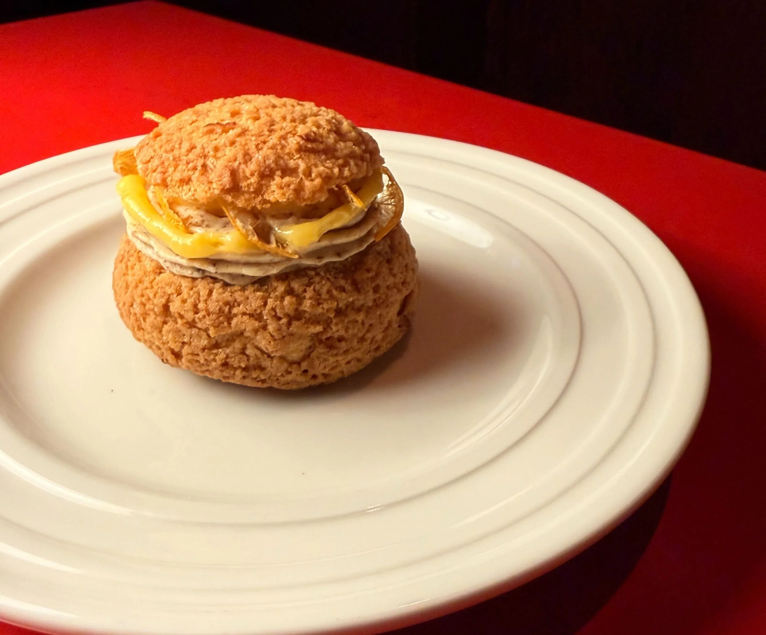 Dessert served at a restaurant near Broadway in Nashville