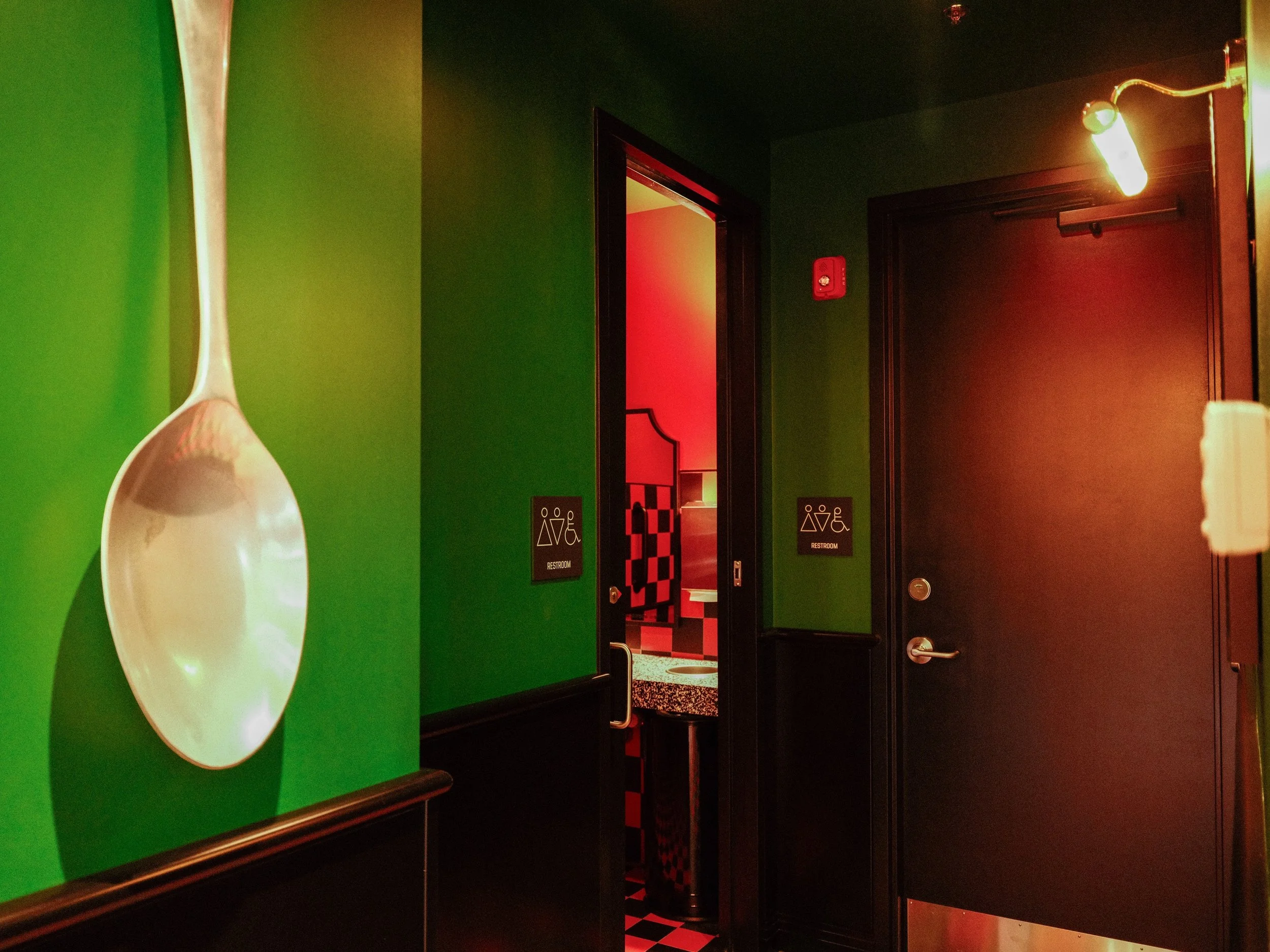 Playful restaurant interior at Junior Nashville