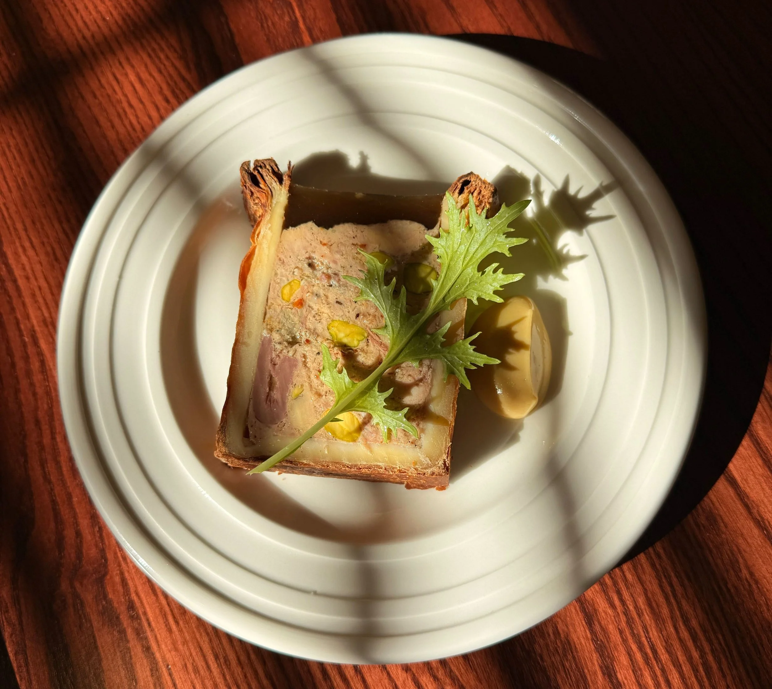 Chef driven dish at a Nashville restaurant for weekend dining