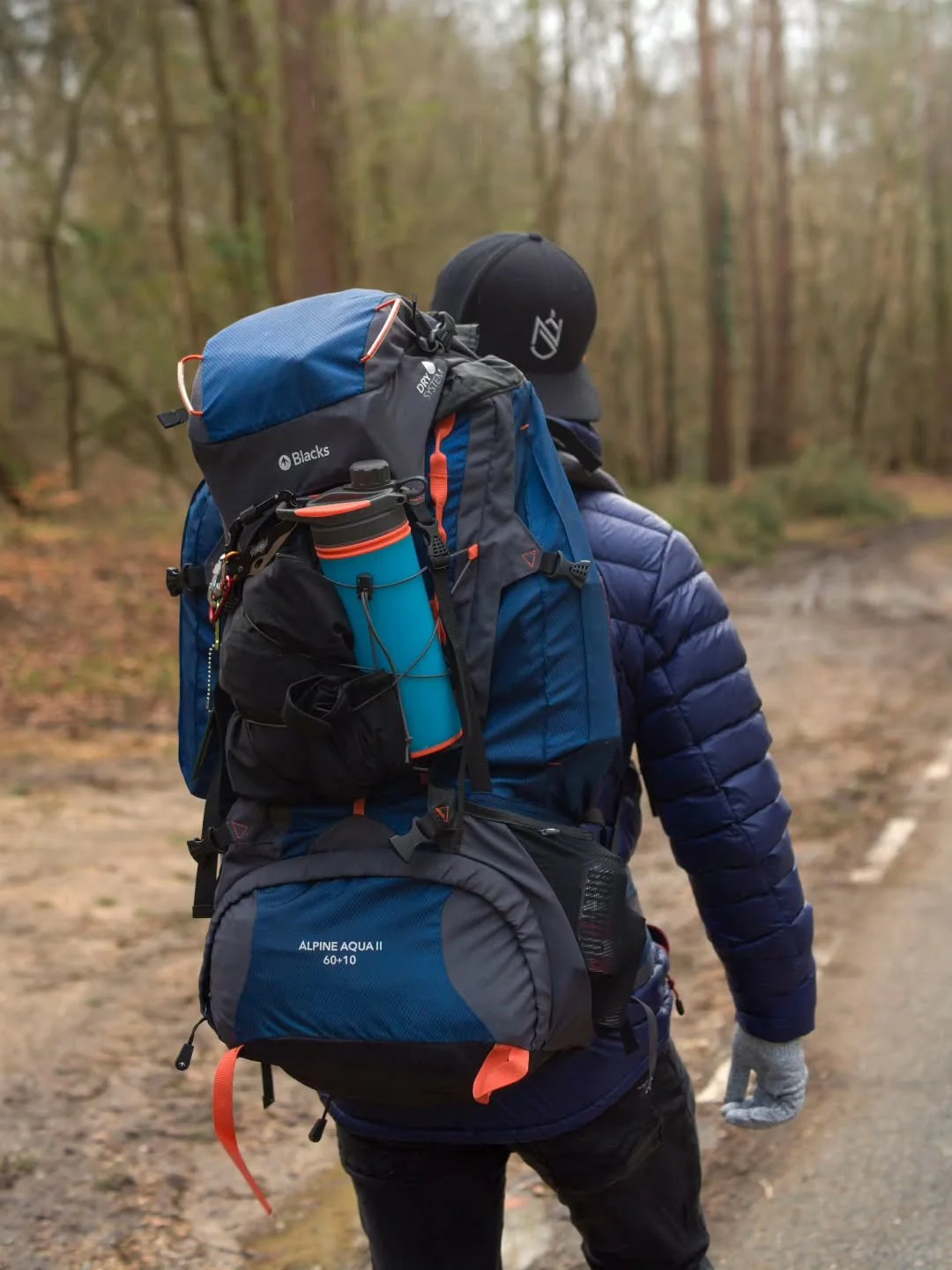 Moving through cold, quiet forest trails with only the essentials. Gear that works as hard as the journey demands &mdash; like the trusted Grayl Geopress bottle, keeping the water clean and the load light.

Crafted visuals for brands that live outdoo