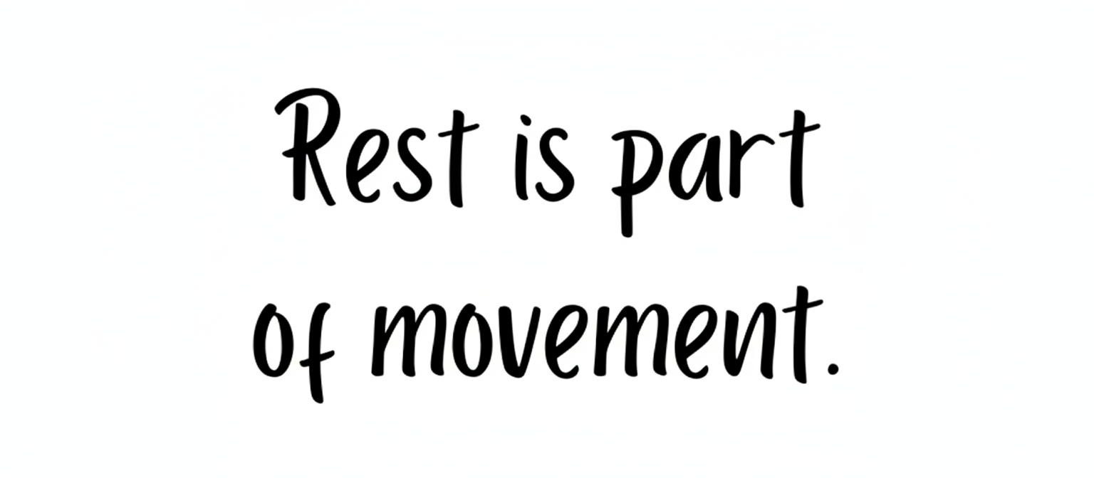 Rest Isn't A Reward, It Is Required
