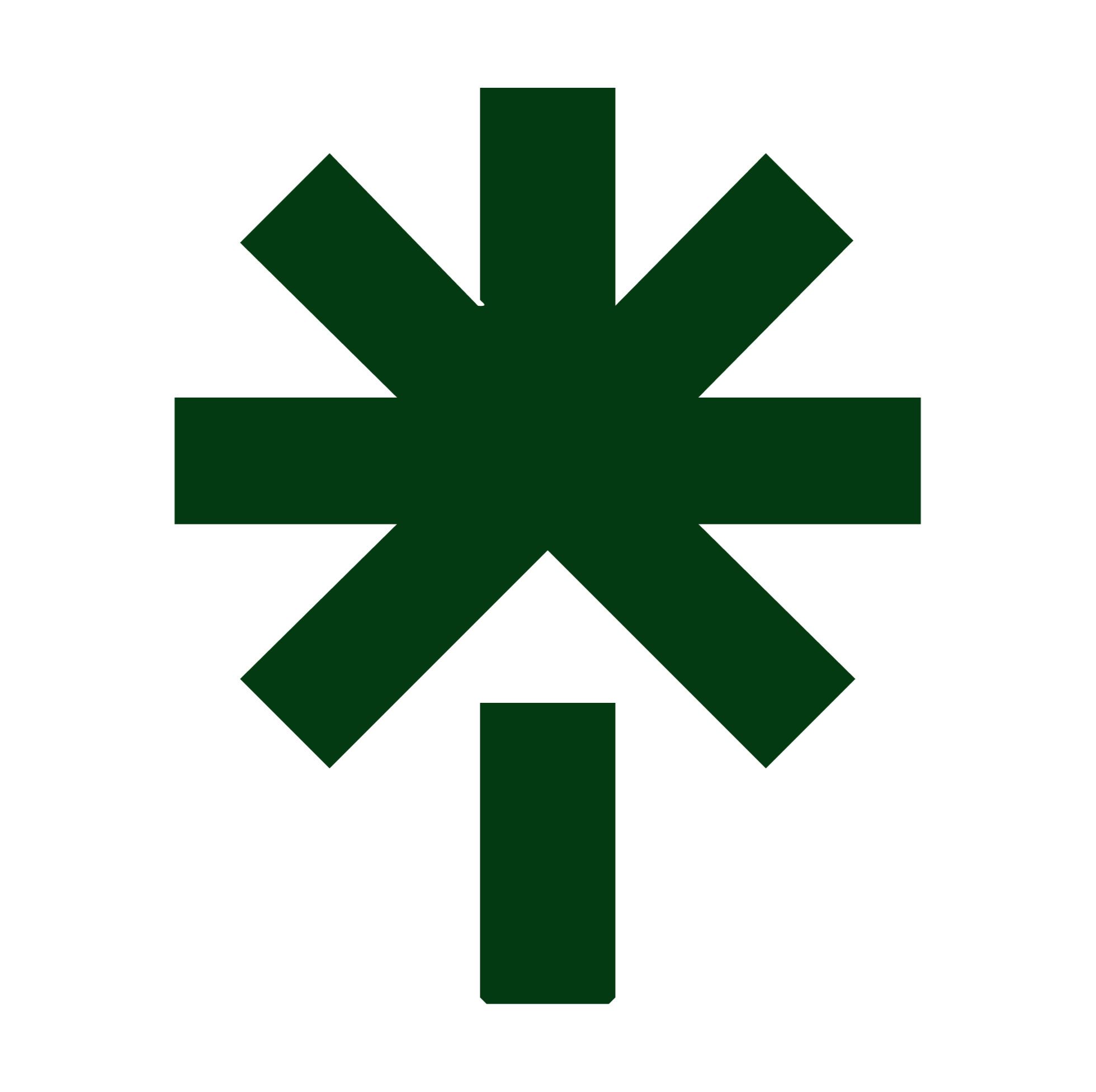 Green asterisk symbol.