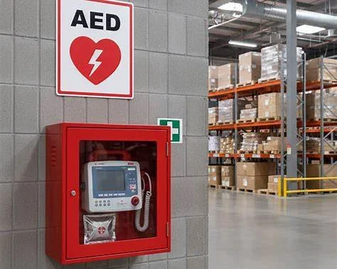 AED Installed by Ready Set Rescue Training