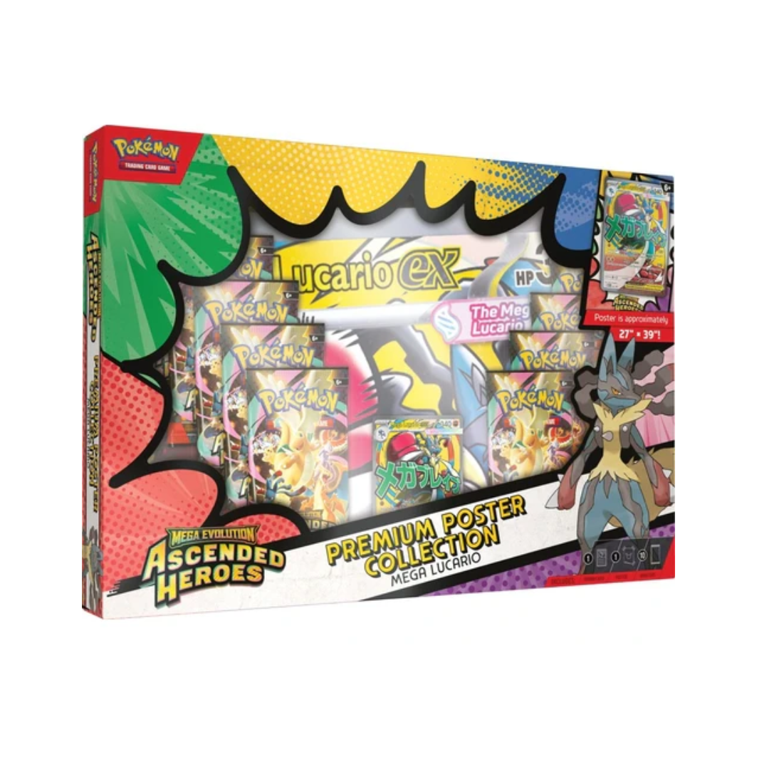 Pokemon TCG - Mega Evolutions Ascended Heroes Premium Poster Collection