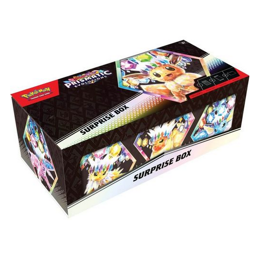 Pokemon TCG - Scarlet and Violet Prismatic Evolutions Surprise Box