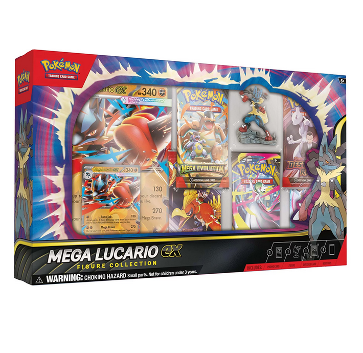 Pokemon TCG - Lucario EX Figure Box