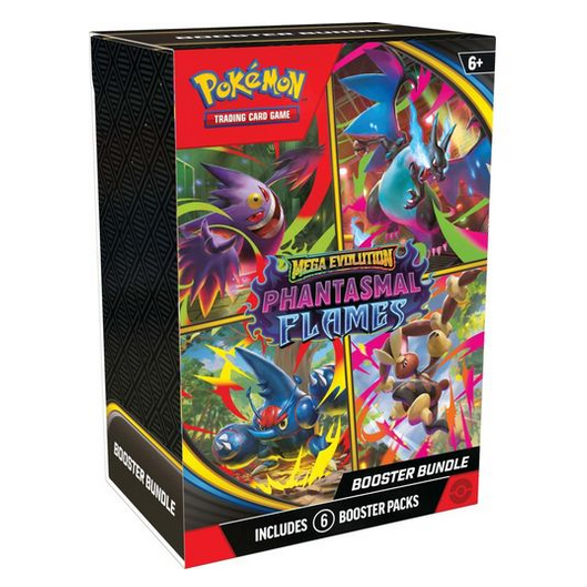 Pokemon TCG - Mega Evolutions Phantasmal Flames Booster Bundle