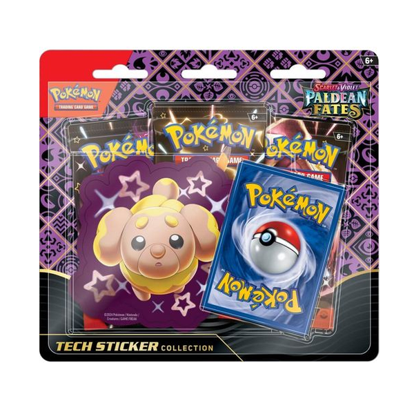 Pokémon TCG: Paldean Fates Tech Sticker Collection