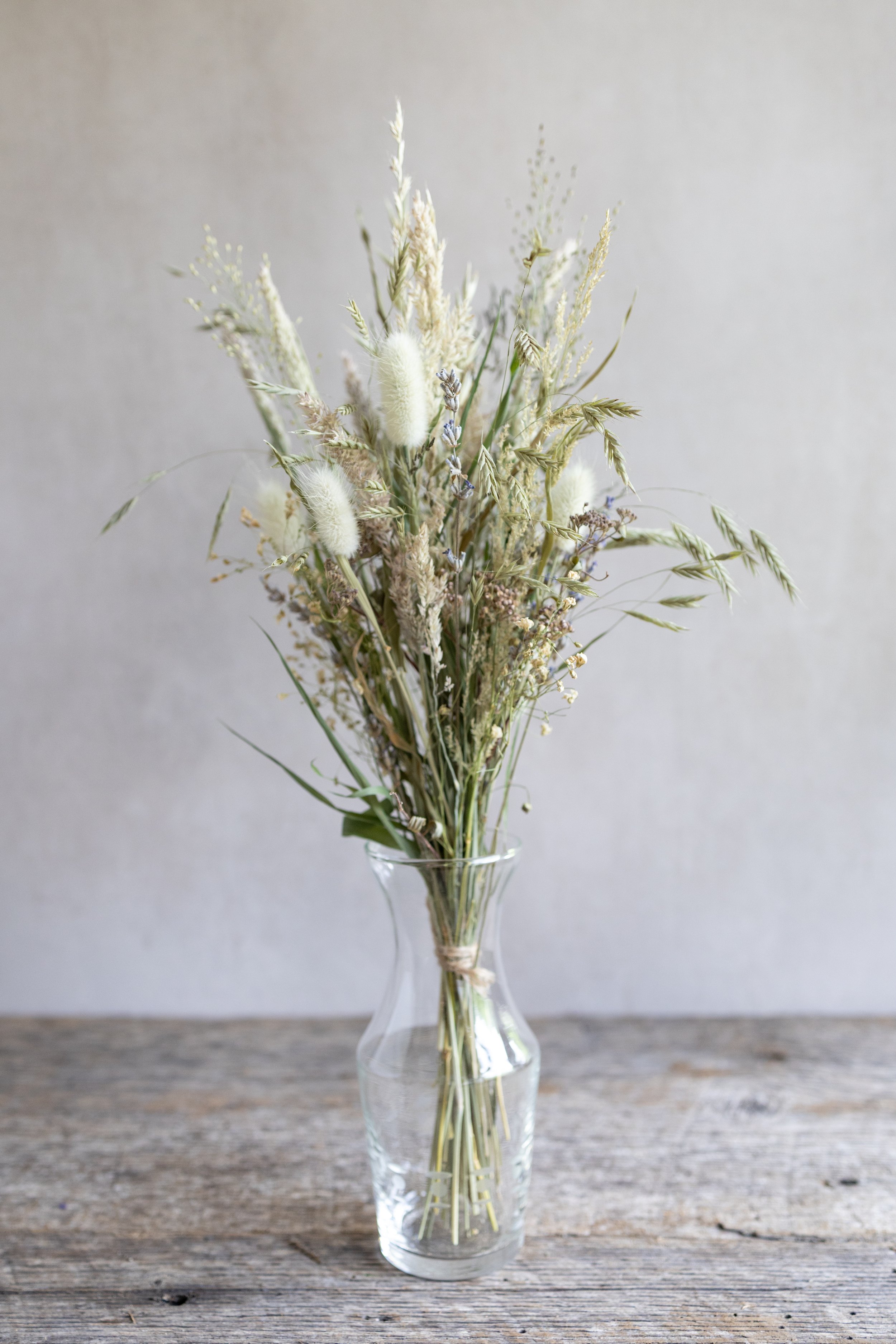 Small Bunnytail Bouquet in Vase.jpg