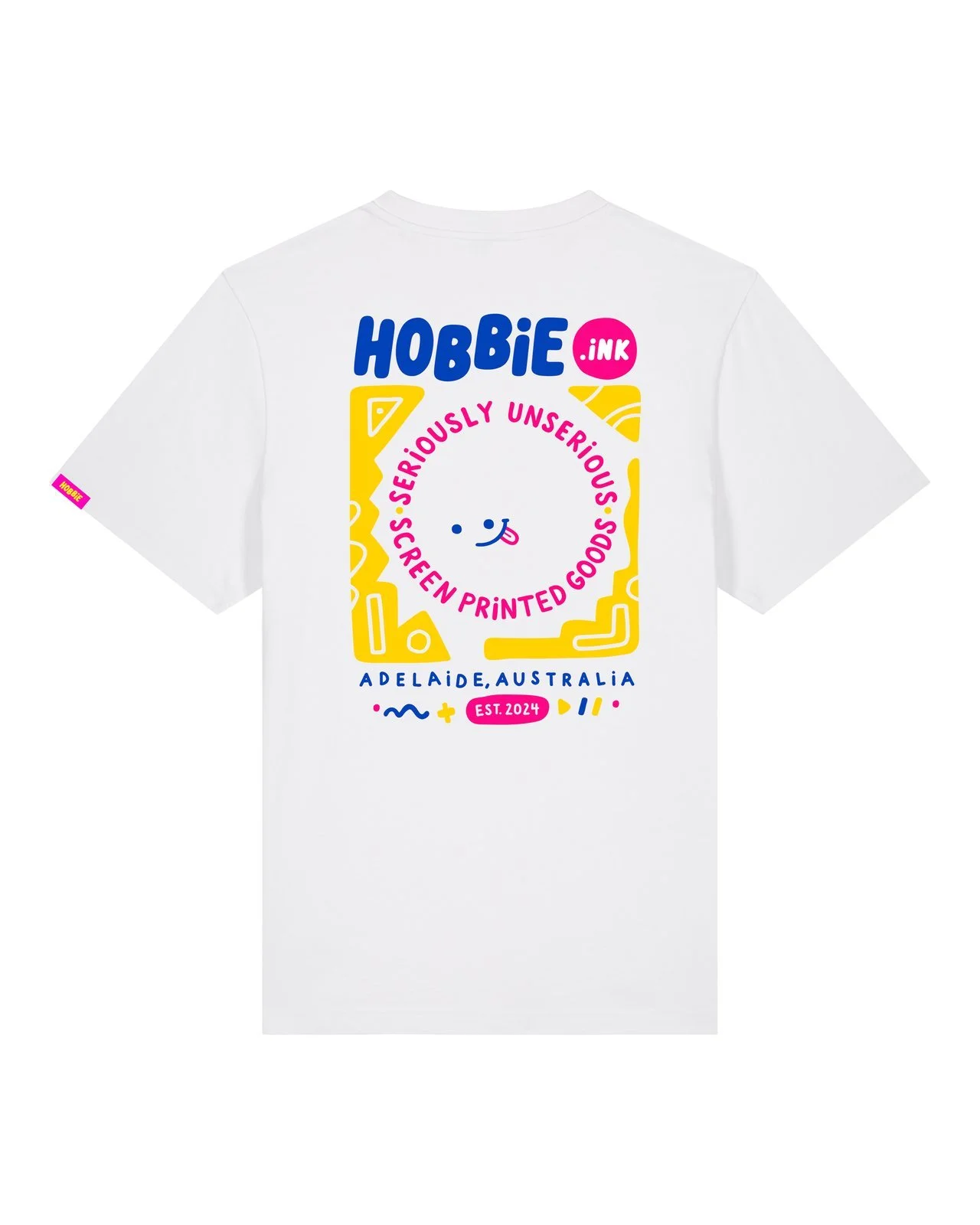 Hobbie Shop Top 2024 Edition 3 colour screen printed t-shirt