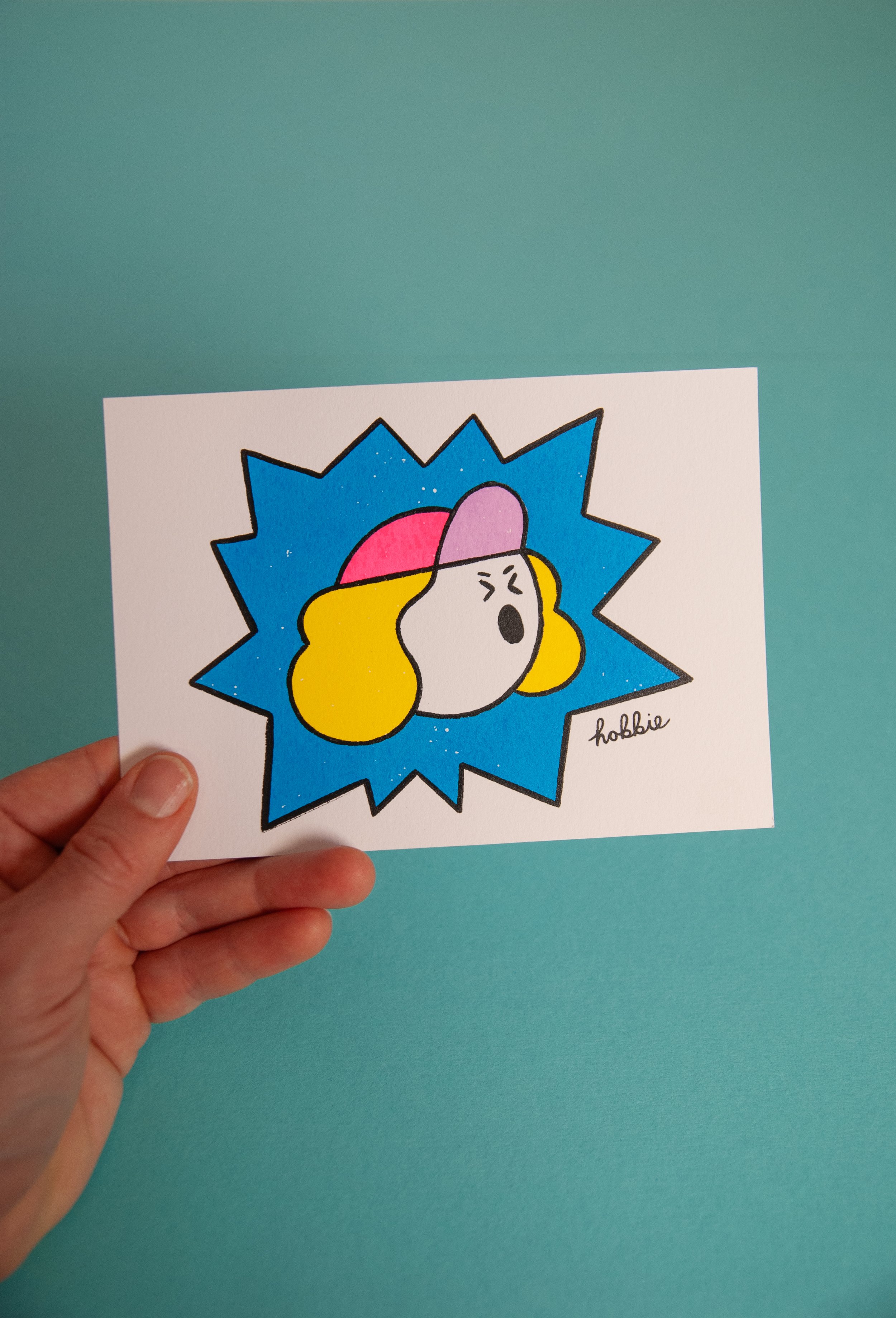 Decaffeinated Betty Mini Print