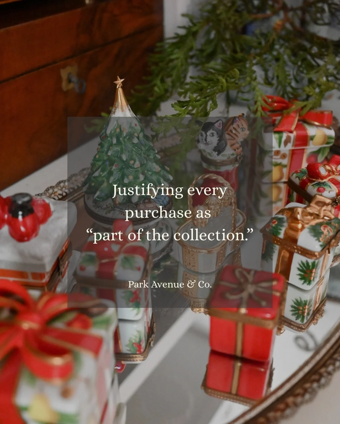 Or at least, that&rsquo;s what I tell myself when I find something that feels like it belongs 🤍

Collecting, for me, has never been about quantity. It&rsquo;s about the stories, the craftsmanship, and the pieces that make your home feel a little mor