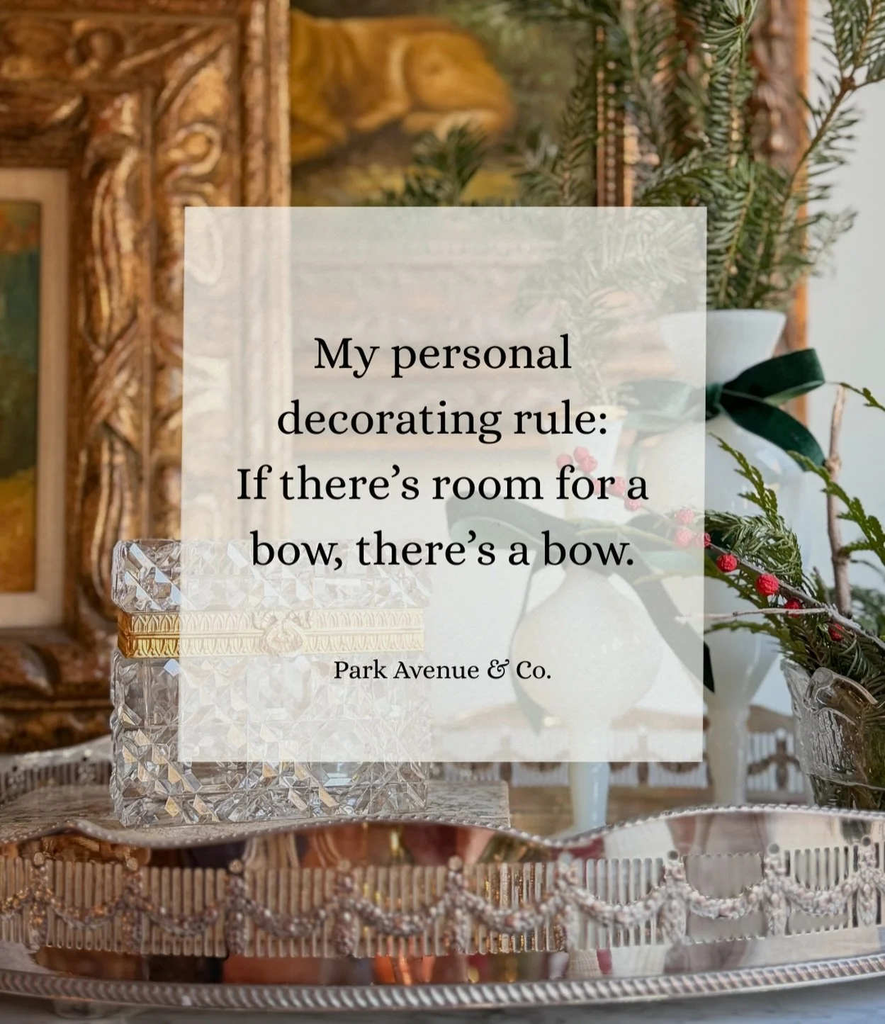 Bows everywhere, always.
Love a small detail that does the most. 👏🏼