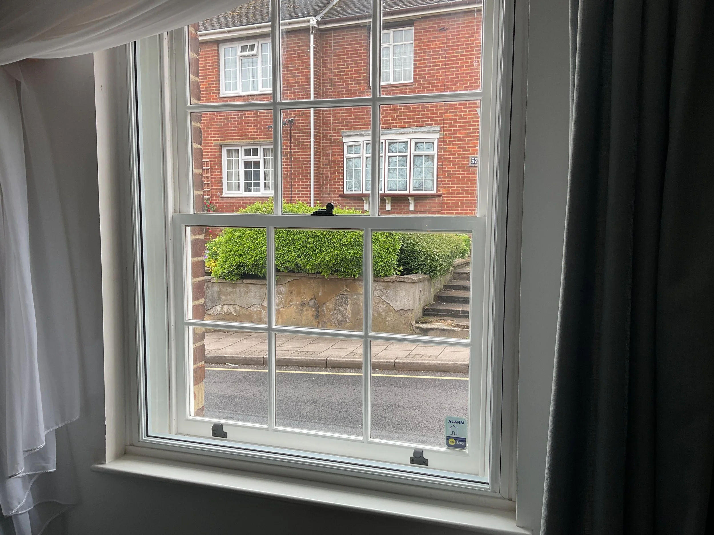 Listed building sash window renovation.