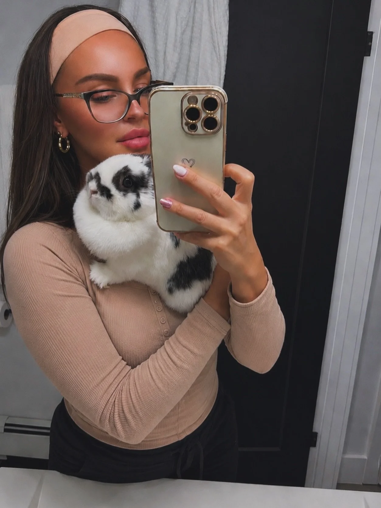 Bossed up with my little sidesick 🐰 

Showing up, making moves, and occasionally taking a meeting with my most demanding business partner. 🐰📈☕️

Wisdom taught us. Experience shaped us. Discipline will take us where motivation never could.

We&rsqu