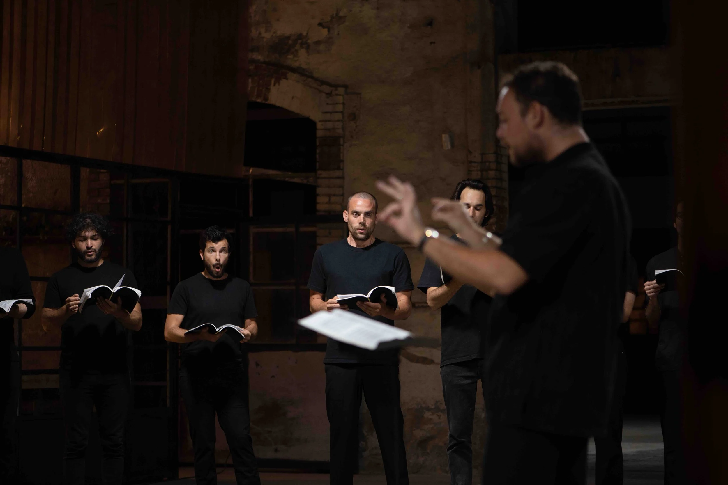 Le 1103 Thiers x le Choeur d’Hommes de la Villette, concert Aéropostale, Vallée des Usines