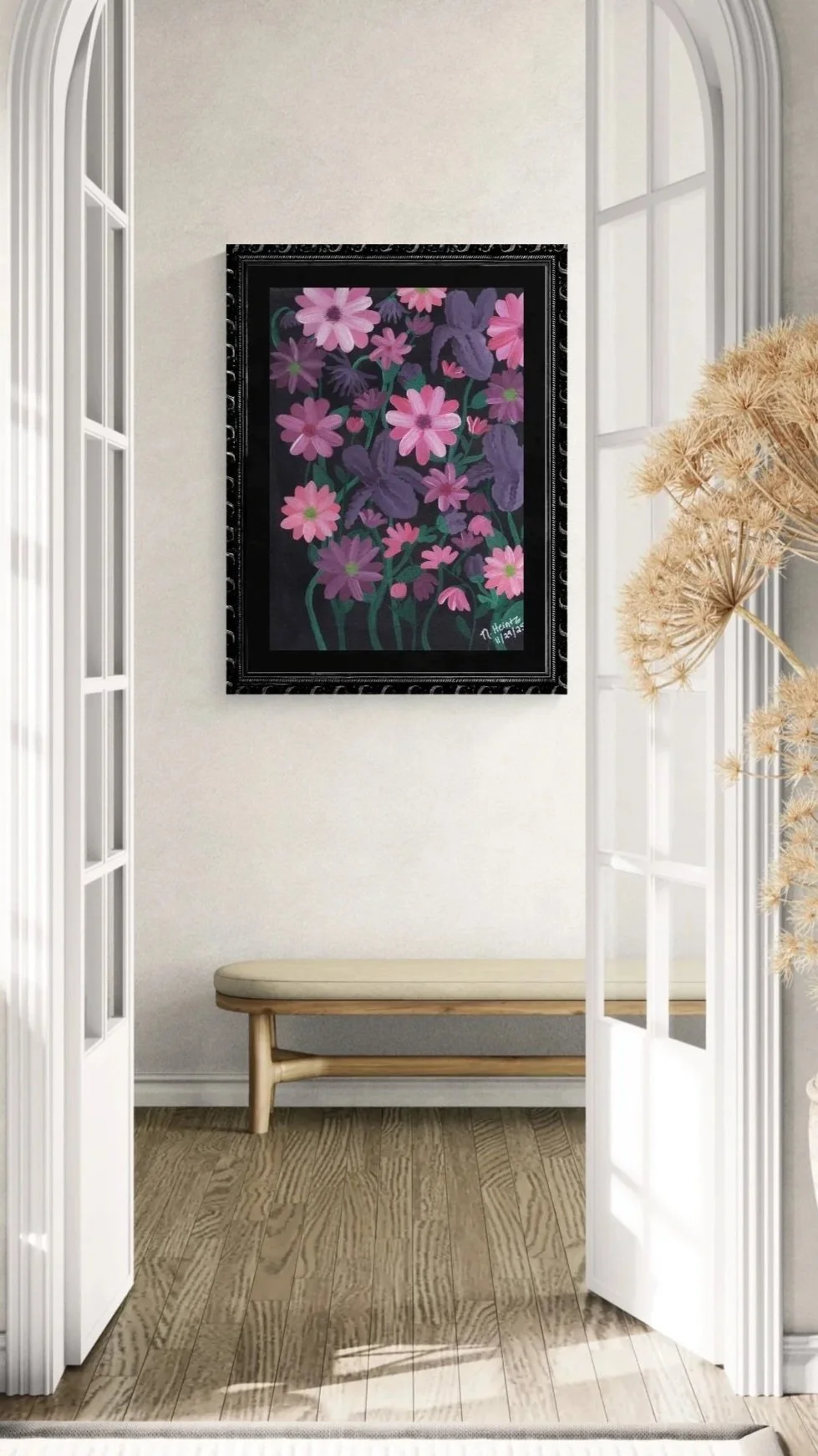 Twilight Irises -  Giclee Print