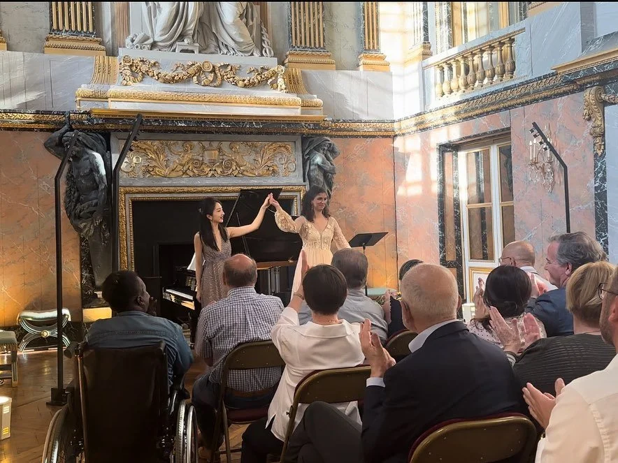 Concert avec la merveilleuse @yarakasti &agrave; l&rsquo;Op&eacute;ra Royal de Versailles @orchestre_choeur_operaroyal merci &agrave; @jccassagnes et @brunnerlaurentversailles pour vos soutiens❤️🐬