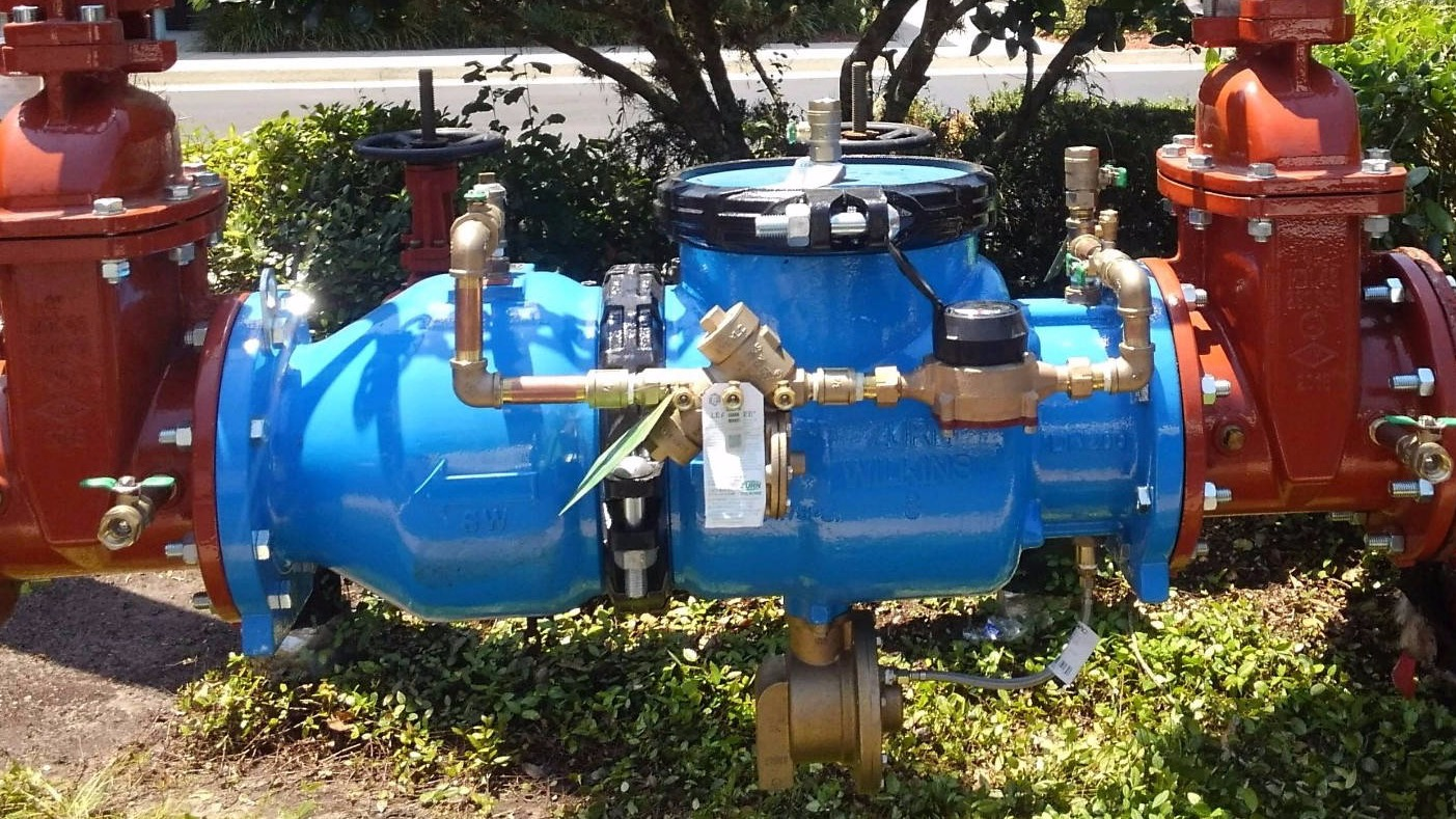 Industrial Backflow Outside