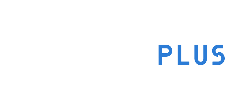 Backflow Plus logo in black, white, and blue with stylized circular design.