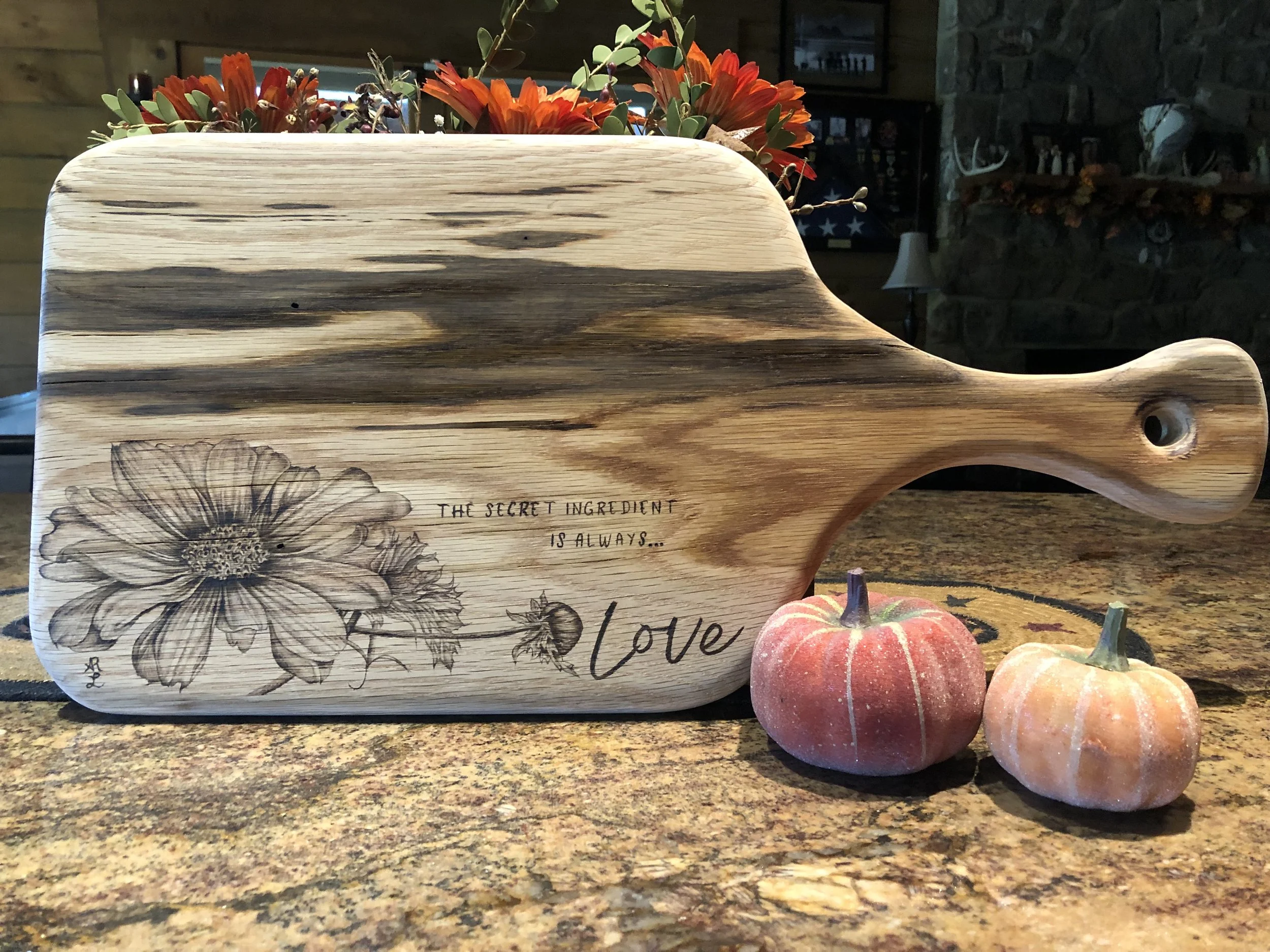Sunflower Cutting Board