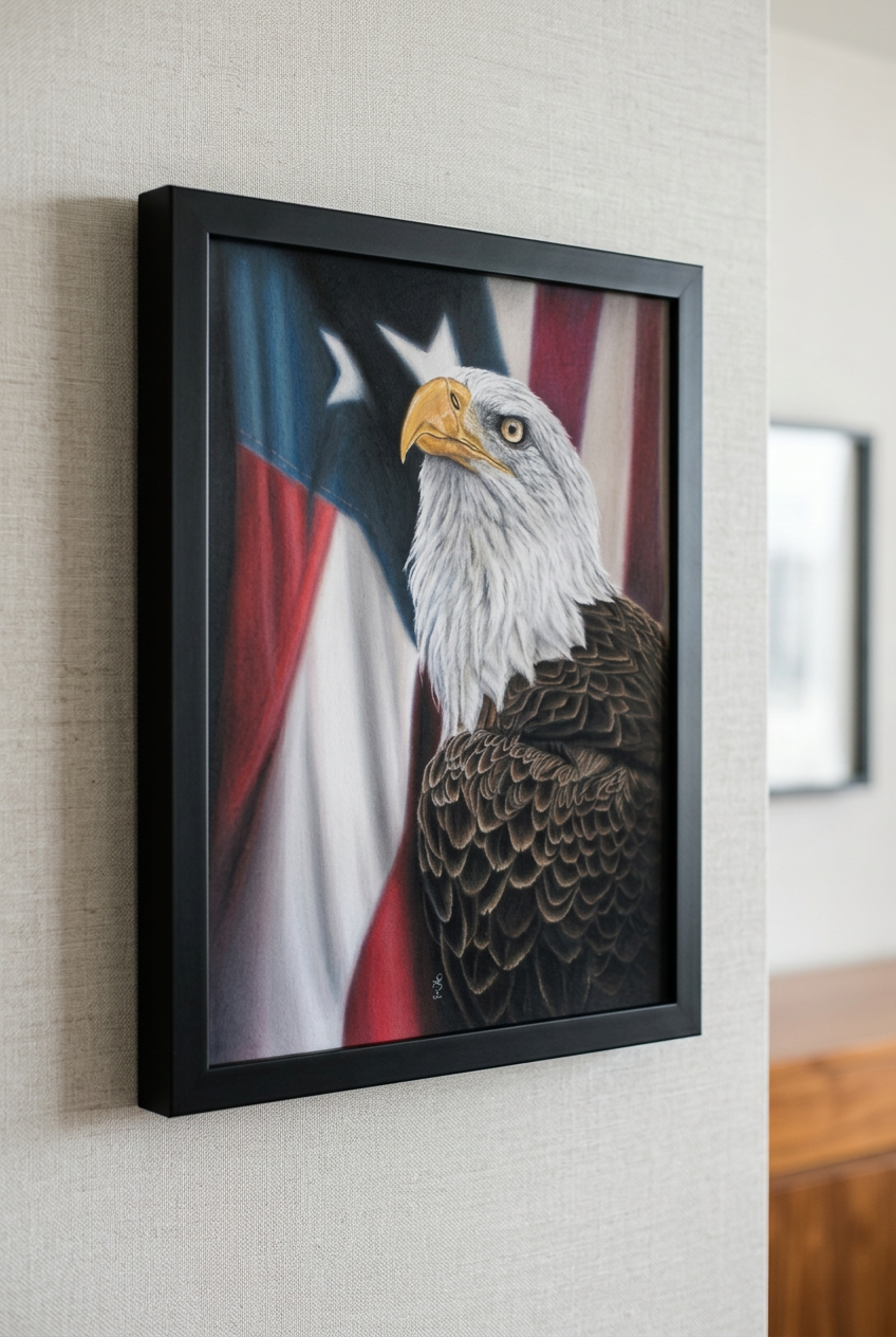 Guardian of Freedom Canvas Print