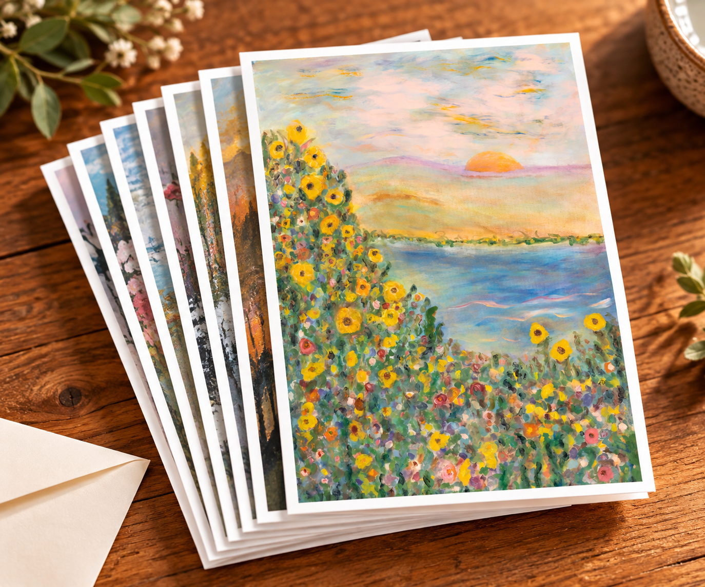 Artful Sunset Wildflower Greeting Cards.png