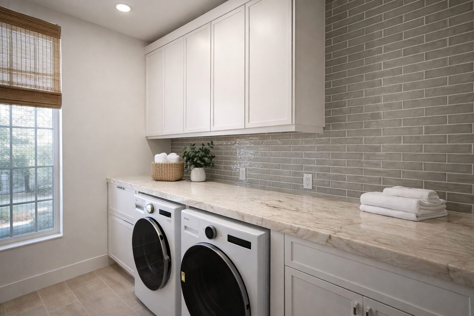 Loads of Luxury: The Laundry Room That Deserves Its Own Champagne Toast 🥂