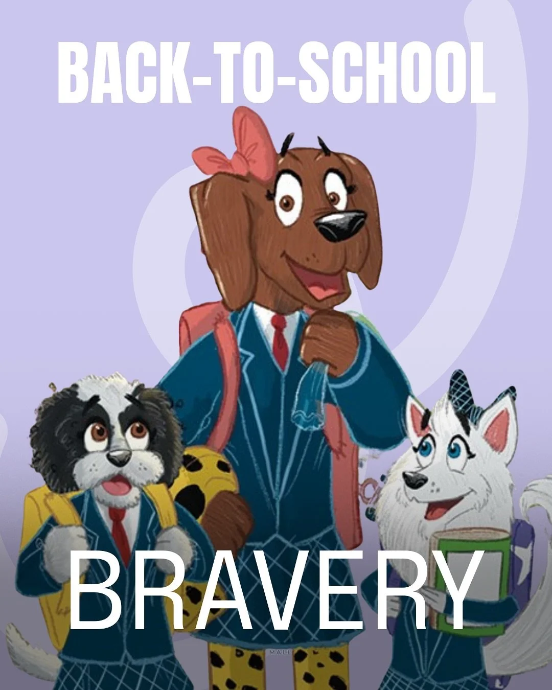 Has the back-to-school season given you jitters? 🐾 

Just like Angel in&nbsp;Angel&rsquo;s Big Splash, everyone deserves to remember they are a &ldquo;masterpiece.&rdquo; 

Swipe through to check out my 3 tips for back-to-school bravery. Remind your
