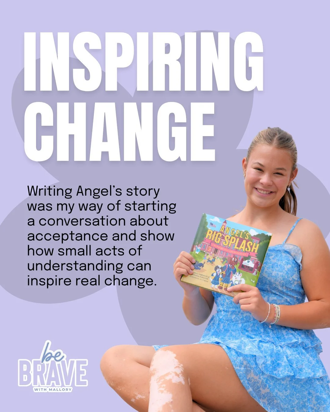 Stories have the power to change how we see ourselves and others 📖✨

Angel, a pup with vitiligo, was inspired by my own experiences learning to love my skin. Through her story, I realized I was writing a reflection of my own path toward self-love. M