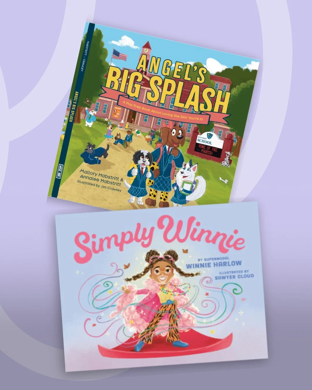 Just like me, Winnie Harlow is a vitiligo advocate who has written a book, "Simply Winnie!"

Books about empowering kids with vitiligo make my heart so happy. Teaching kids young to embrace, respect, and share their differences is so import