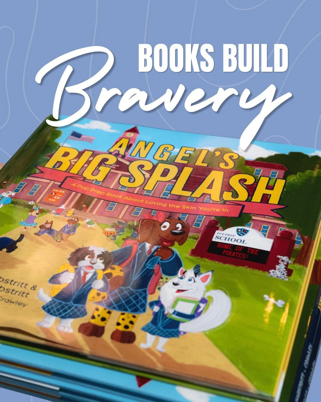 Books don&rsquo;t just entertain, they teach! 📖

Books can help us build bravery by opening a dialogue and broadening our perspectives to things we might be scared or uncertain of. They can talk about things that feel hard, help kids ask questions, 