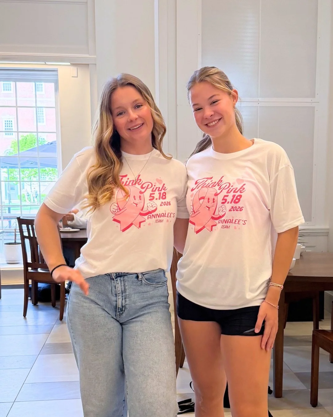 Thank you to the amazing Team Annalee 💗

Seeing all of your Think Pink shirts out in the world and wearing pink for my procedure day is incredibly special to see. Thank you for showing up with so much love, encouragement and support. 💕 - Annalee

#