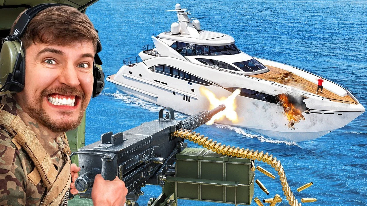 Protect The Yacht, Keep It! - MrBeast