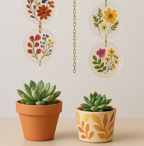 Succulent Bar and Suncatcher Workshop