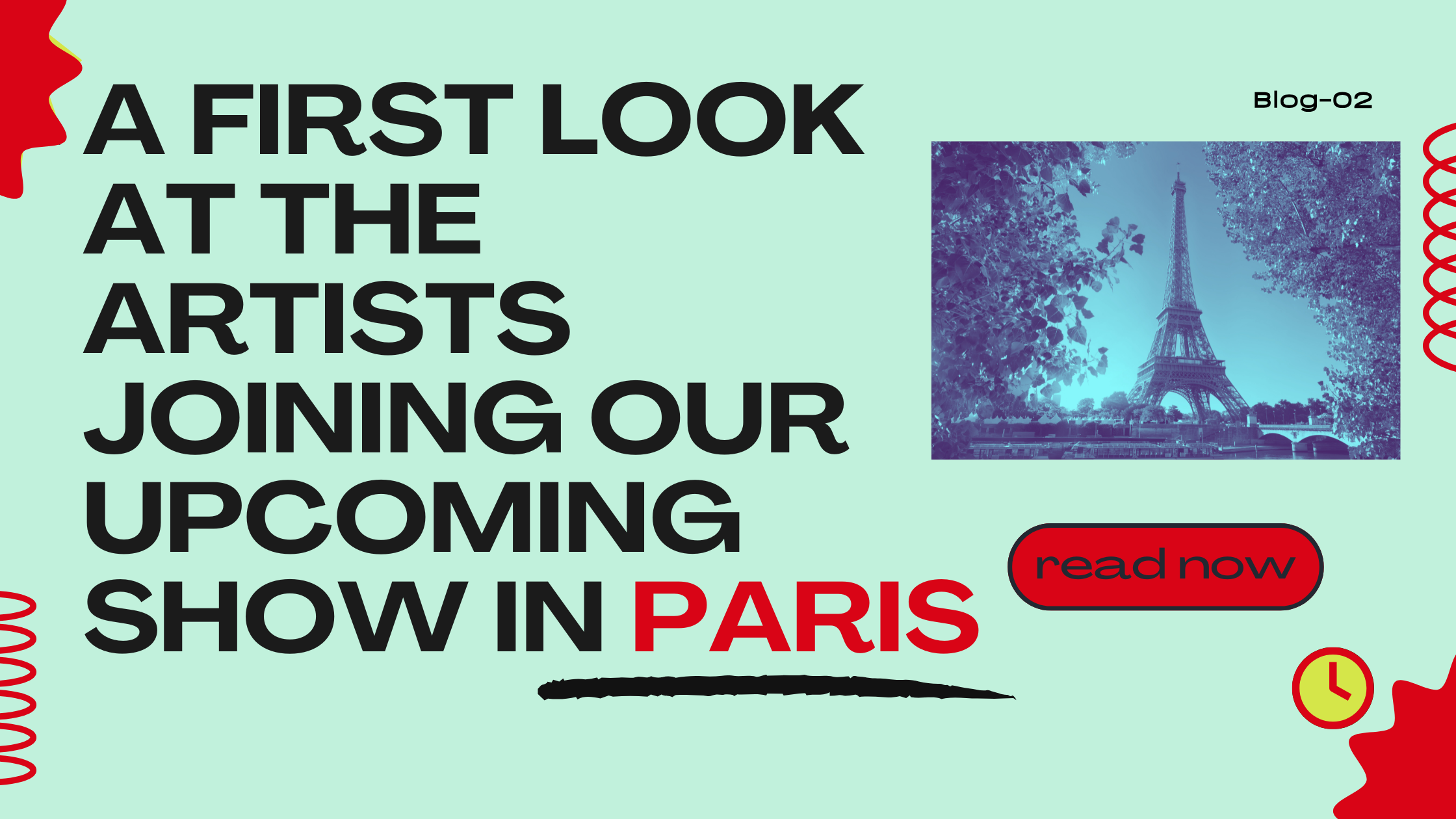 A First Look at the Artists Joining Our Upcoming Show in Paris