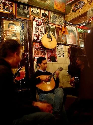 Singing the Fado in a bistro - Tasca do Chico….jpg
