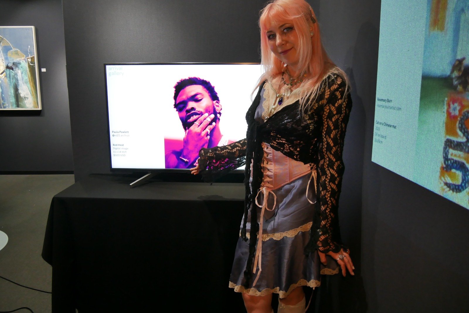 Arrival Gallery Osaka moving image and video art display